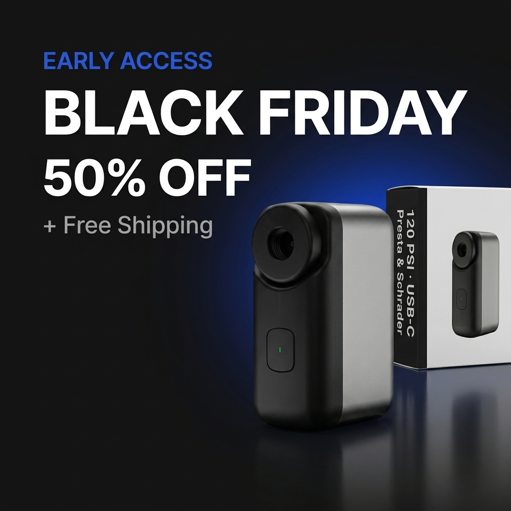 Pocket Electric Bike Pump