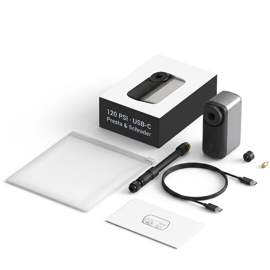Pocket Electric Bike Pump
