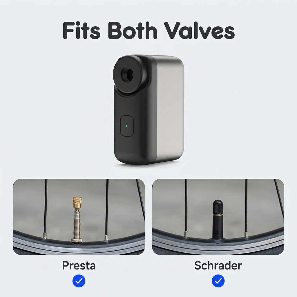 Pocket Electric Bike Pump